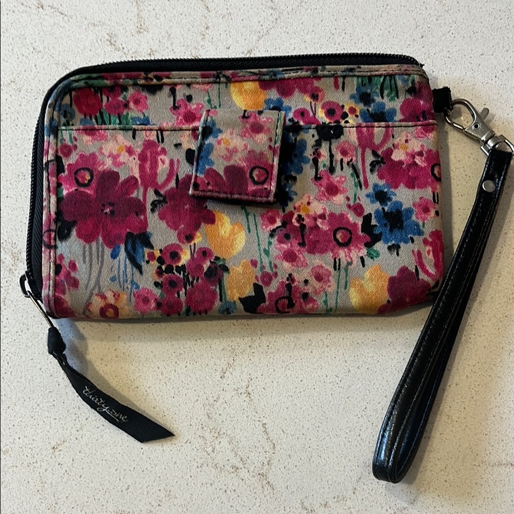 Thirty-One Floral Wristlet